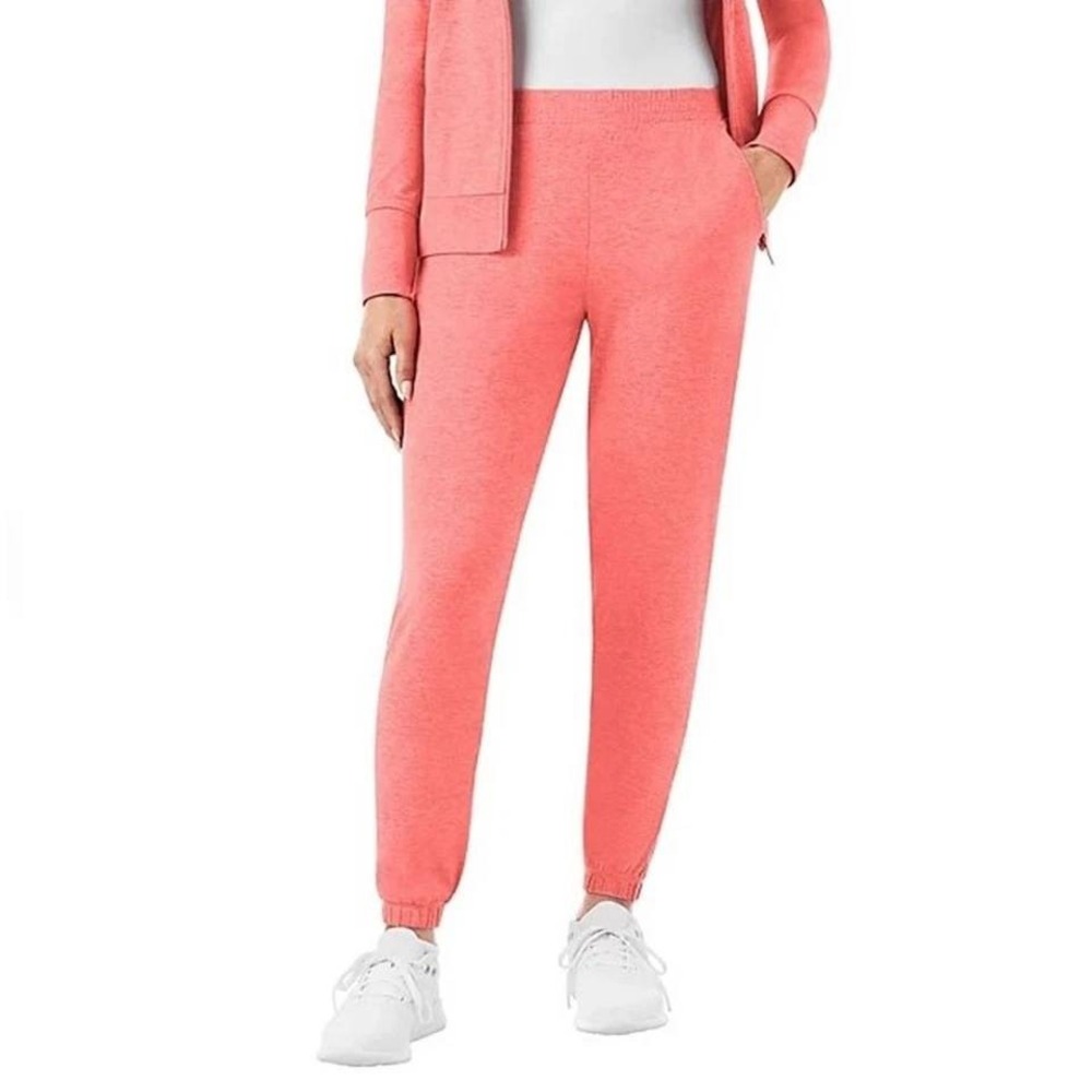 Women's XS Coral Joggers Member's Mark Soft New With Tags